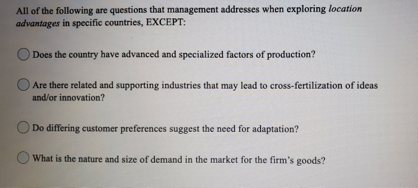 Which of the following is NOT a typical risk for