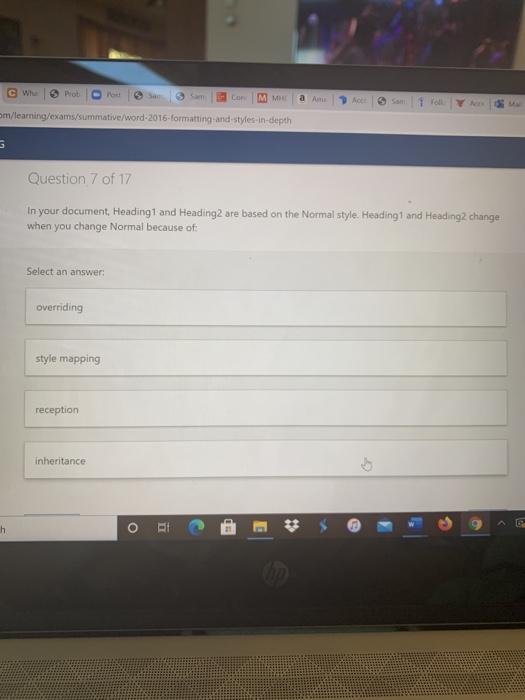 Wha Prob Post Sam Sam Con M MHI a Ama Acco 5 Sam