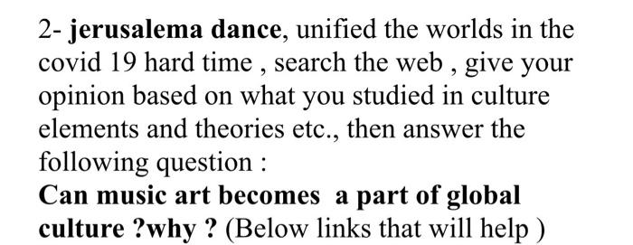 2- jerusalema dance, unified the worlds in the