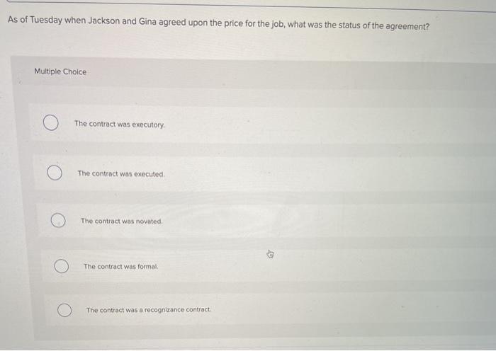 O Required information [Wrong Deck] Gina hires