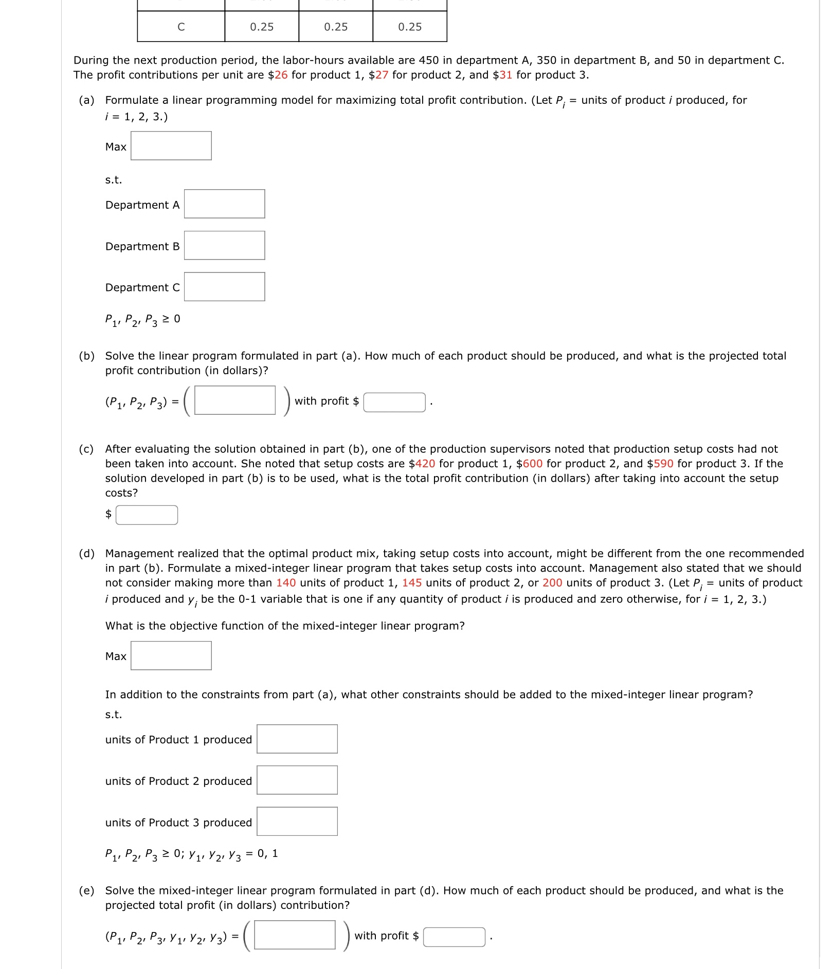 Please answer A through E and make sure to read