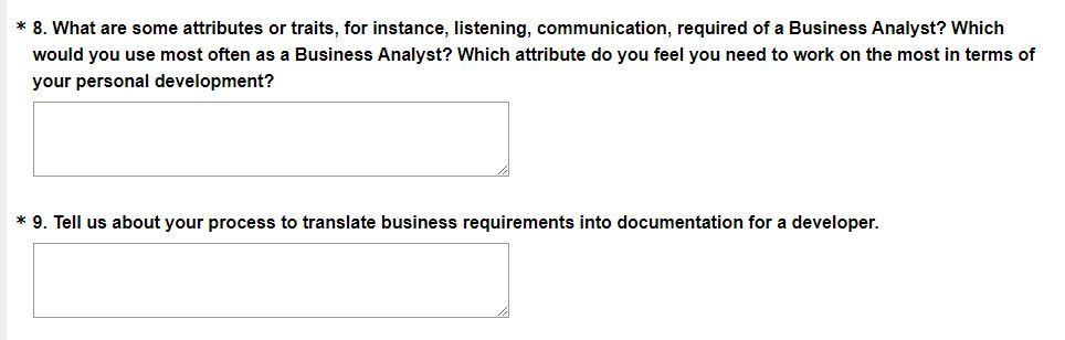 * 6. One of the risks of developing applications