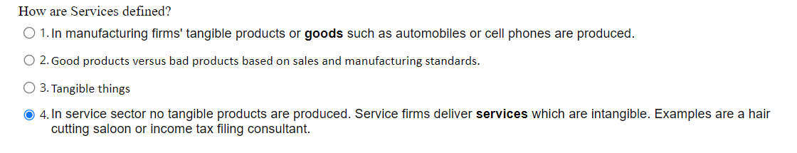 How are Services defined? How are Services