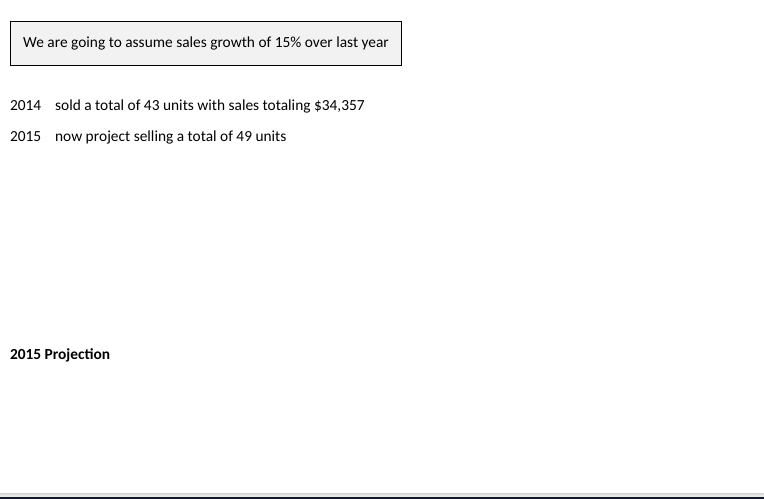 Forecasting Sales Activity: This activity is to