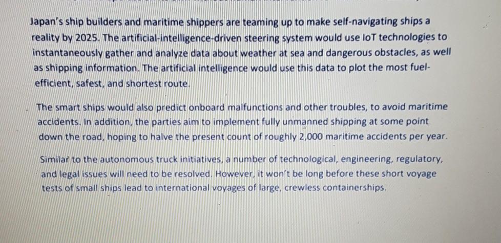 Logistics operating methods and systems Case