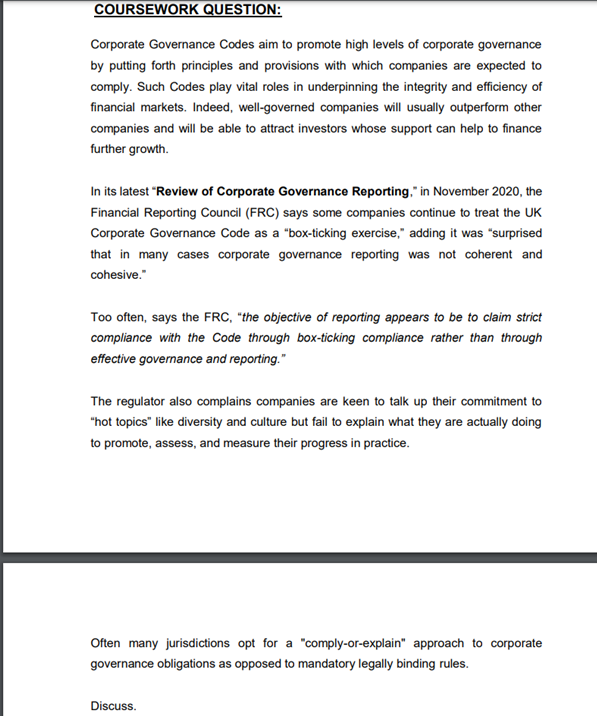 1. Introduction Explain the scope of the question