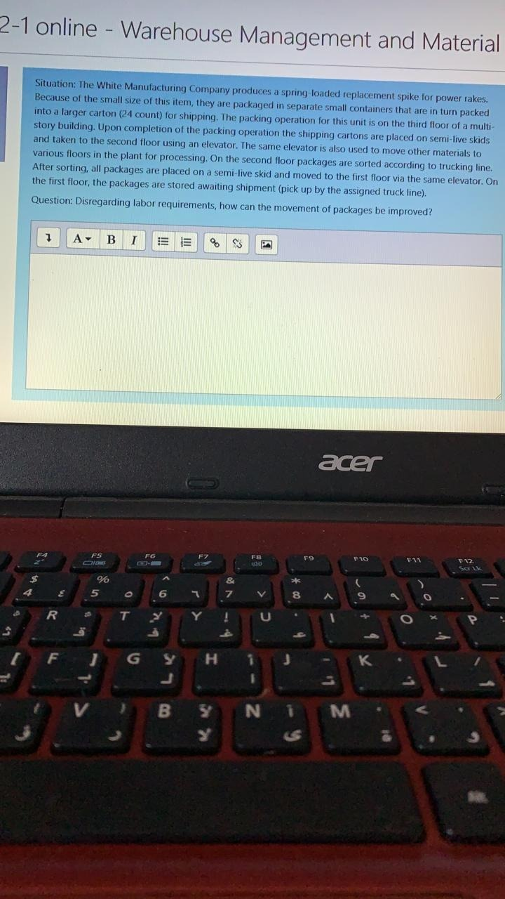 2-1 online - Warehouse Management and Material