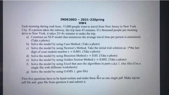 - INDE 2002 - 2021-22Spring HW4 Each morning
