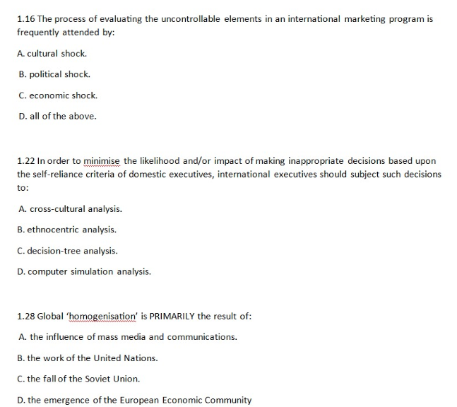 1.23 The ABC Corporation has recently sought to