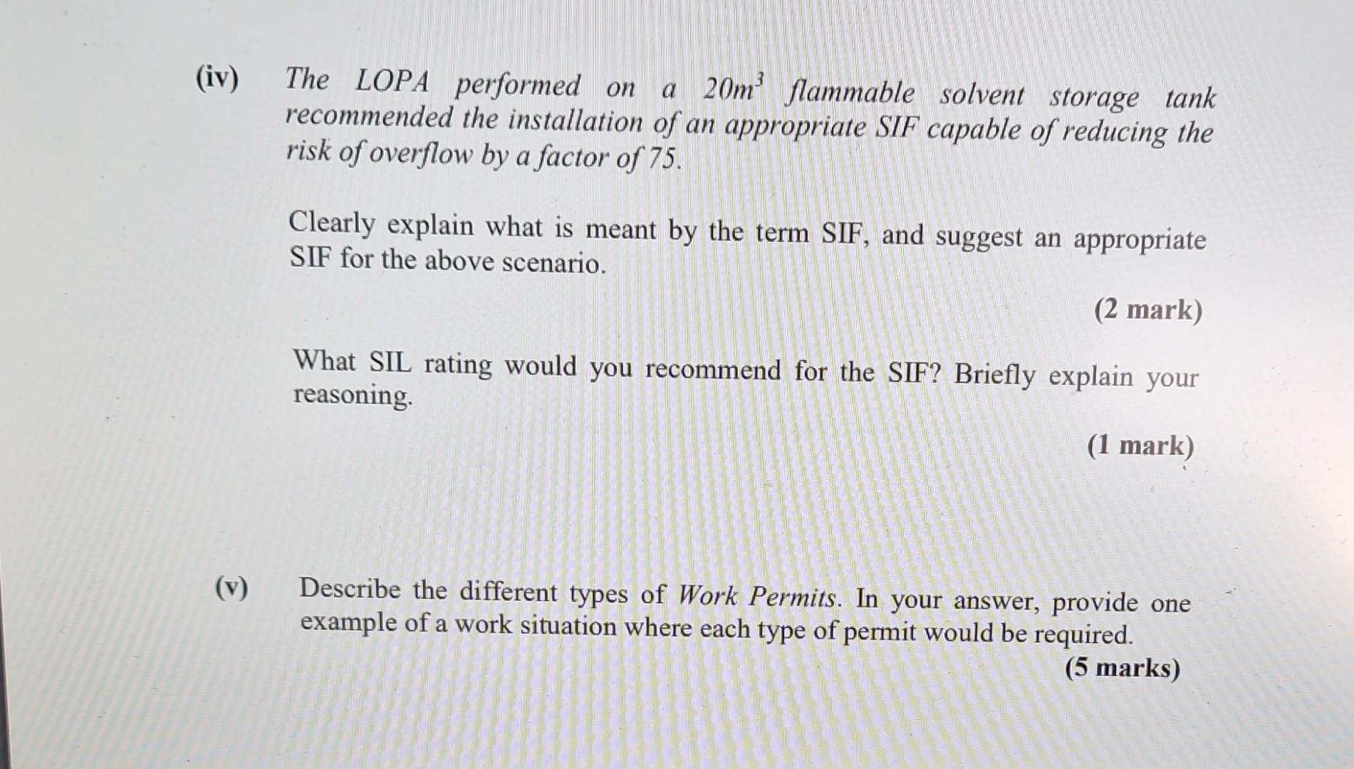 (i) Provide an overview of what is meant by