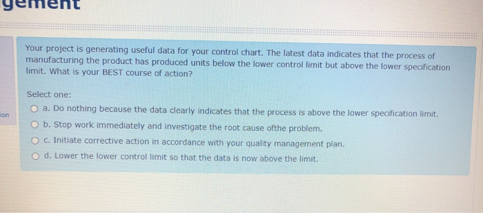 Your project is generating useful data for your