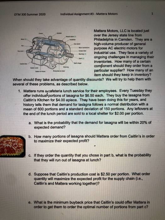 need B - E please and thanks ! OTM 300 Summer