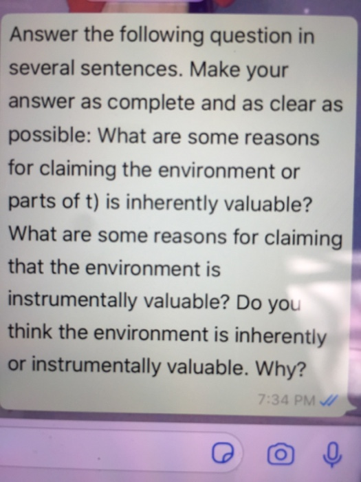 Answer the following question in several