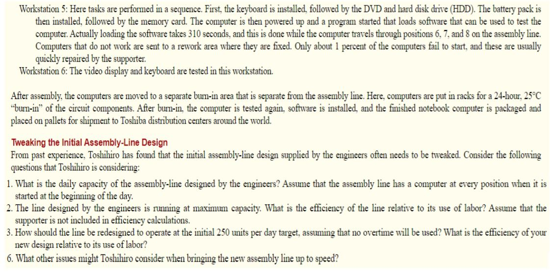 Analytics Exercise: Designing a Manufacturing