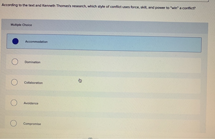 According to the text and Kenneth Thomas's