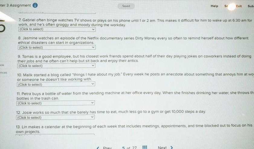 the last photo has the option answers. I sent