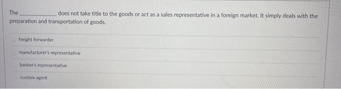 Which of the following modes of entry requires