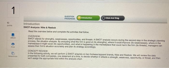 (Marketing) 1 QUESTION PROGRESS Introduction