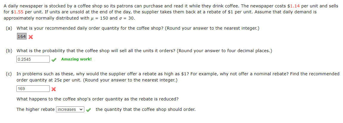 A daily newspaper is stocked by a coffee shop so