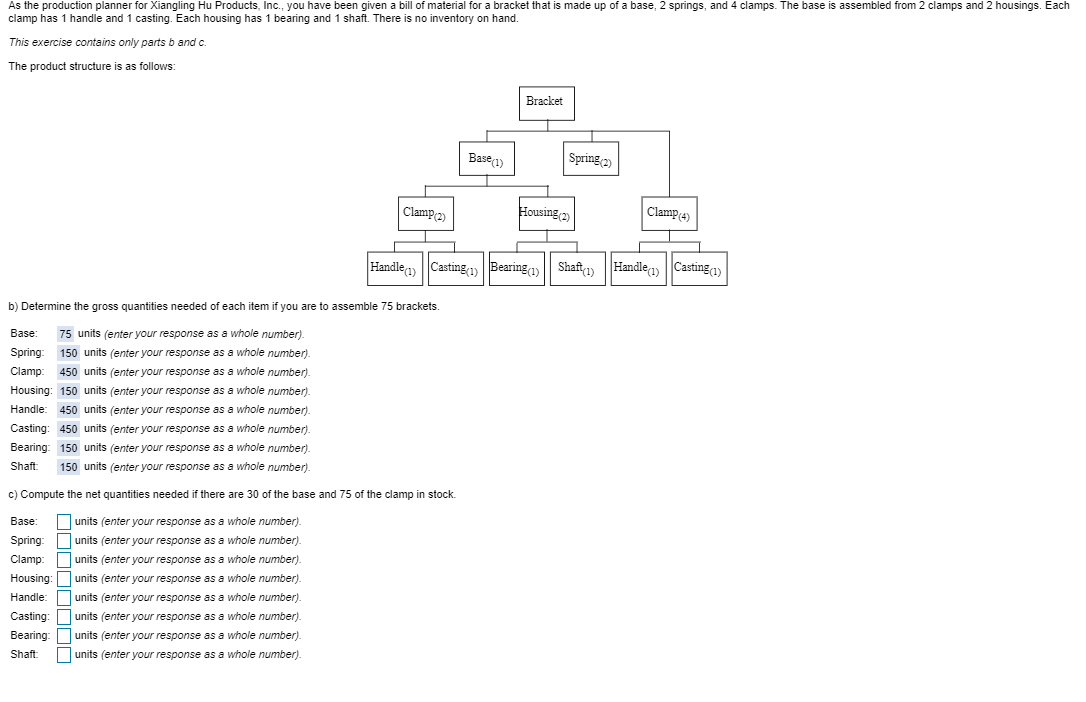 As the production planner for Xiangling Hu