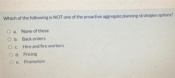 Which of the following is NOT one of the