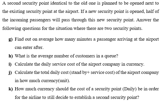 Before every passenger arrives at the airport,