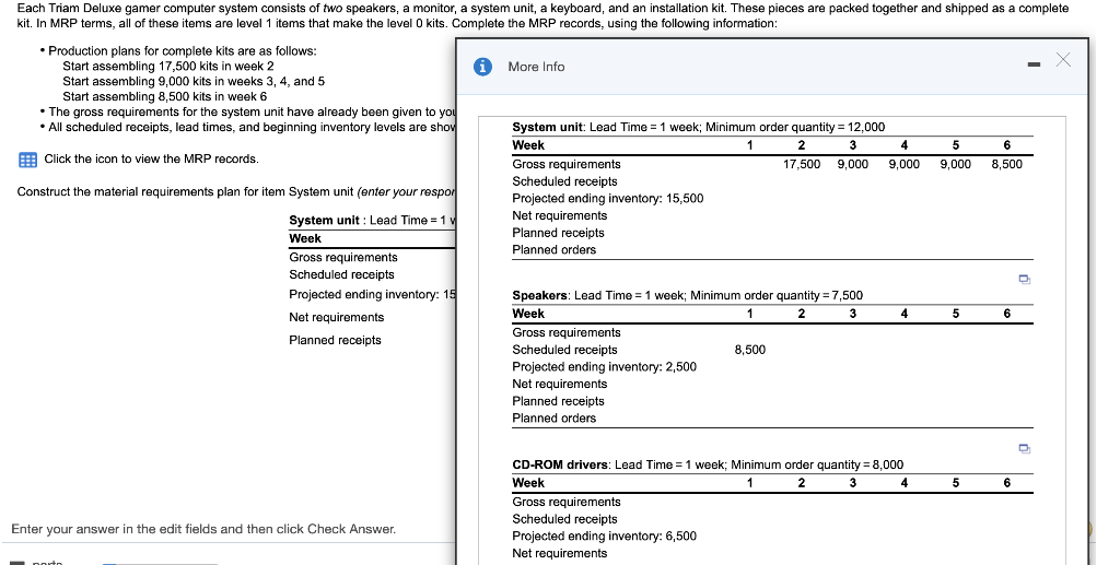 Each Triam Deluxe gamer computer system consists