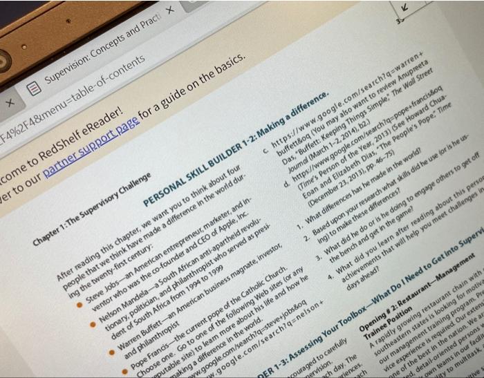 what differences has he made in the world? based