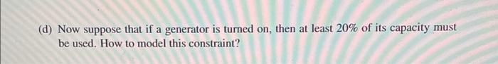 6. (30 points) Duke Energy needs to determine how