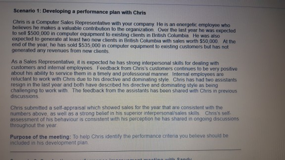 HRMG 4155 - Skills Practice 2 Performance