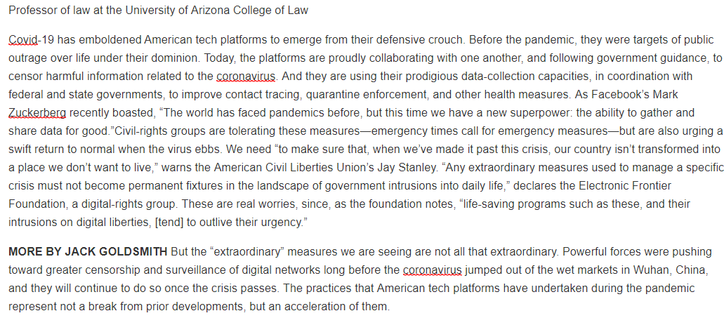 IDEAS Internet Speech Will Never Go Back to