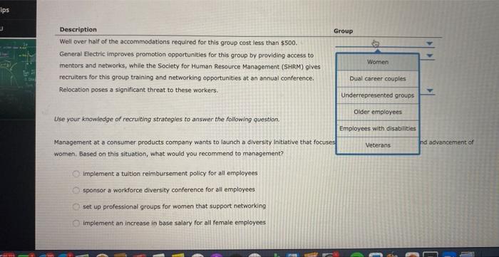 Management at a consumer products coerpany wants