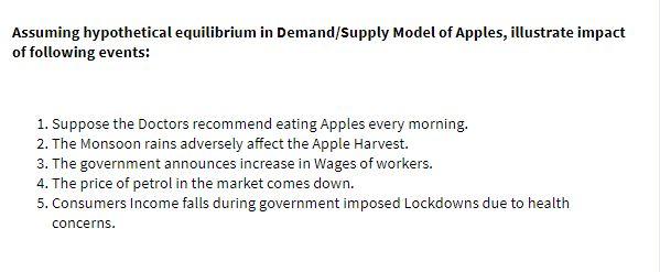 Assuming hypothetical equilibrium in