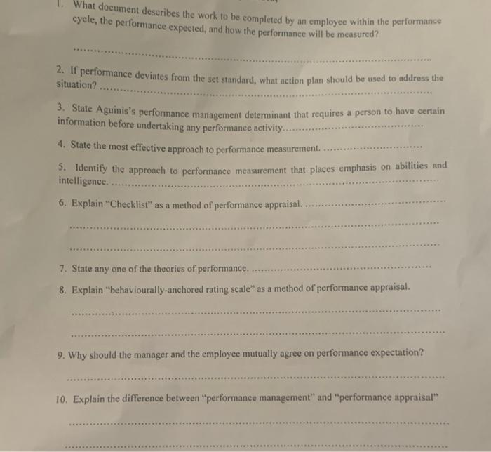 1. What document describes the work to be