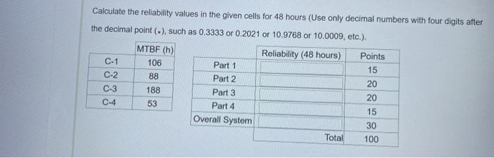 The figure below represents a system with several
