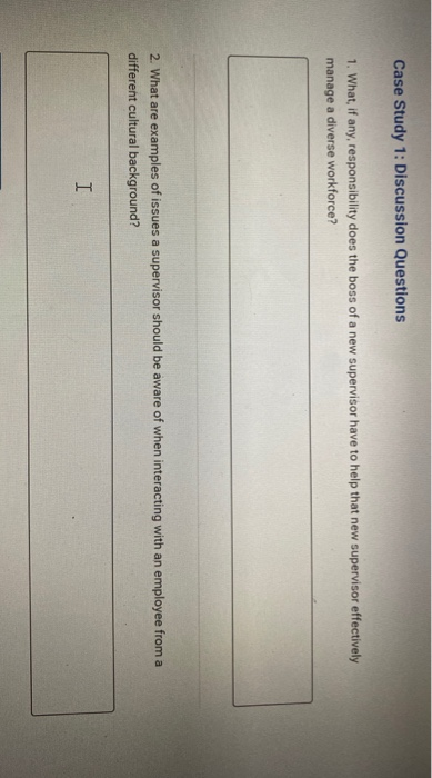 Case Study 1: Don't Set Supervisors Up for