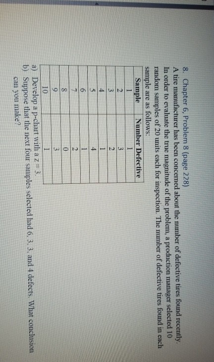 8. Chapter 6, Problem 8 (page 228) A tire