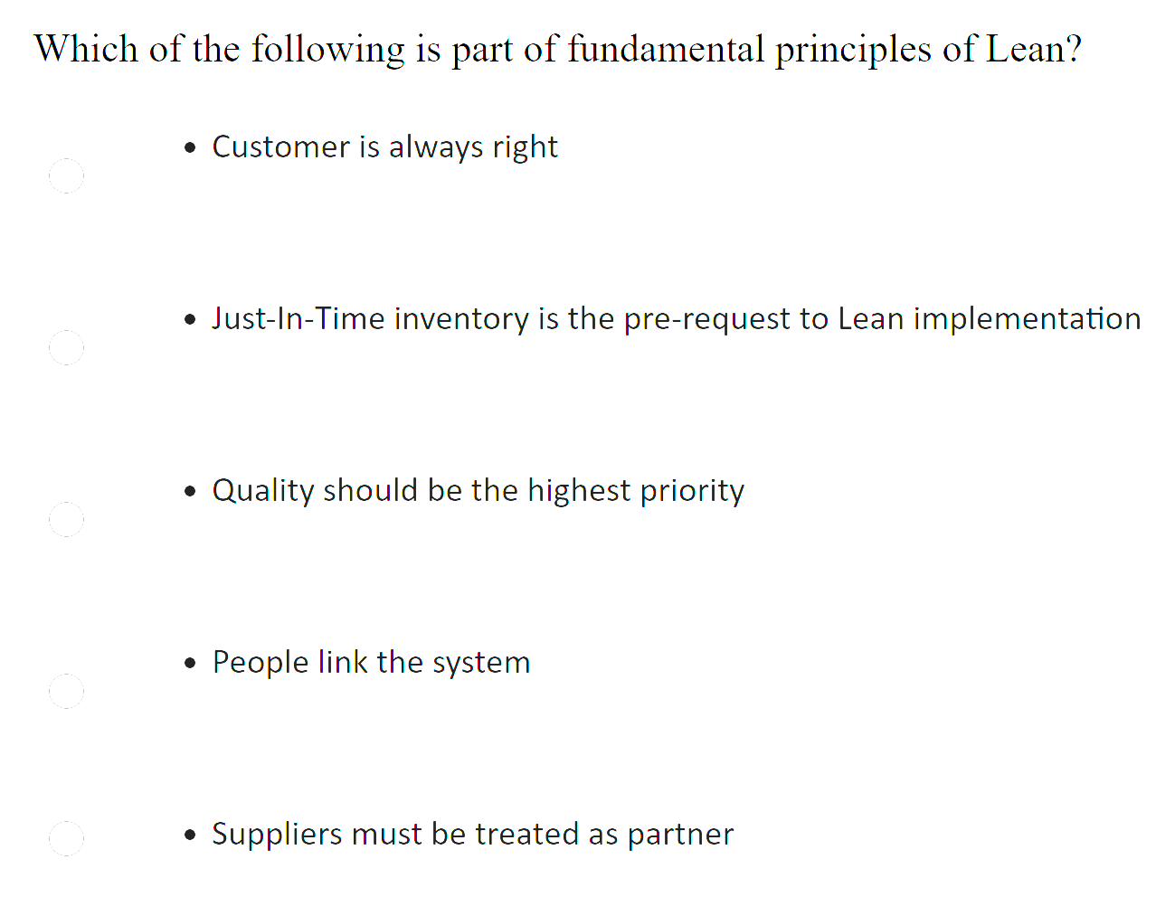 Which of the following is part of fundamental