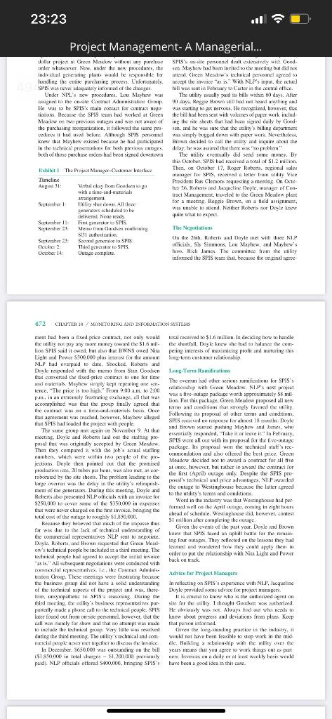 Help me summerize this case study 23:09 Project