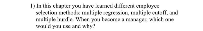 please answer these questions 2) Explain the