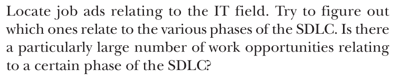 Complete the field exercise of chapter 1.