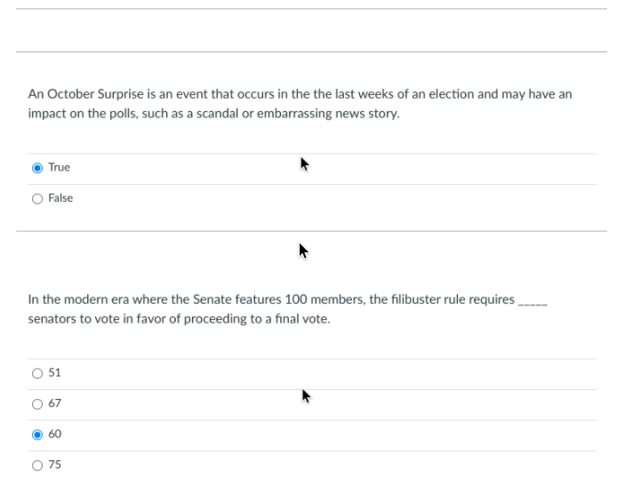 An October Surprise is an event that occurs in