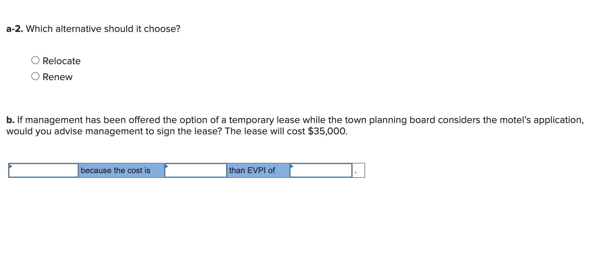 The lease of Theme Park, Inc., is about to