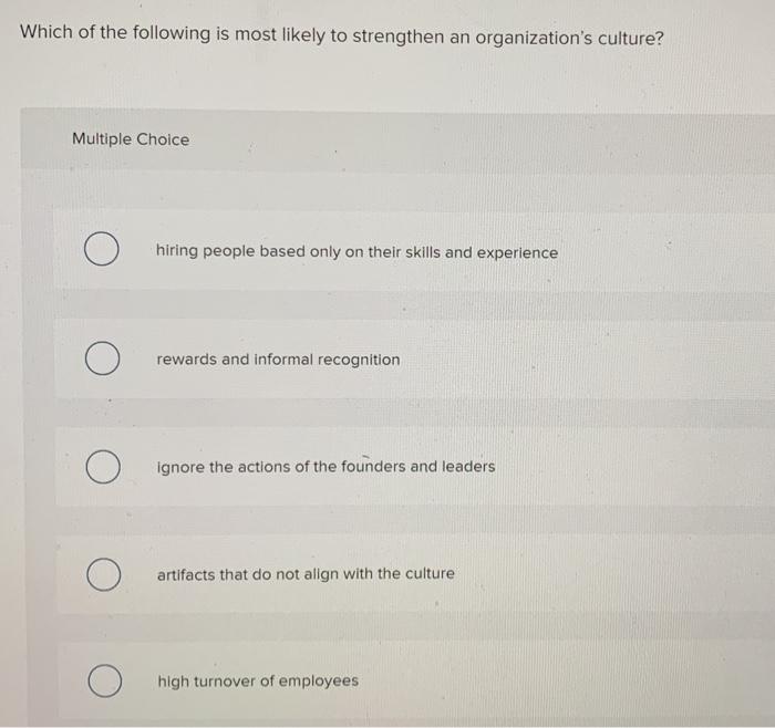 Which of the following is most likely to