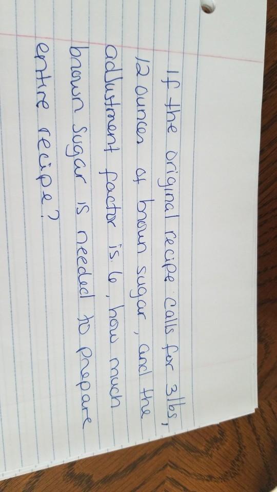 12 ounces of If the original recipe calls for