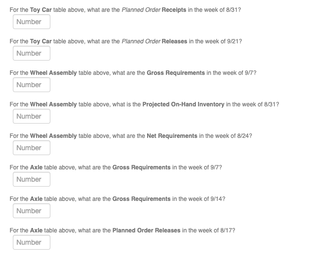 Please solve in excel & show formulas, thank
