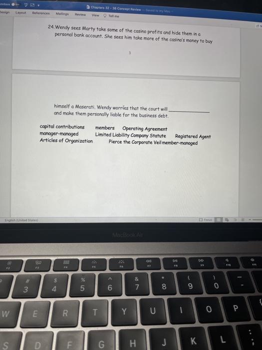 Chapter 32 - 38 Concept Review - Saved to y Mac