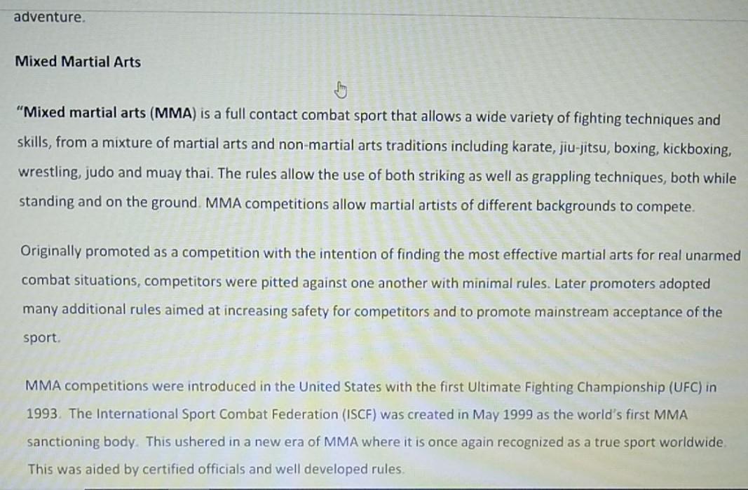 A NEW MIXED MARTIAL ARTS GYM IN LONDON, ONTARIO