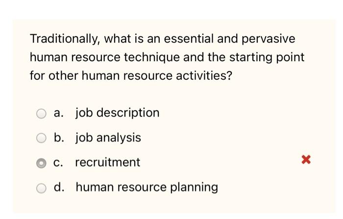 Traditionally, what is an essential and pervasive