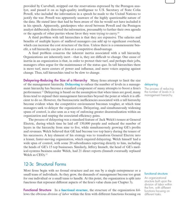 please read chapter and answer the following